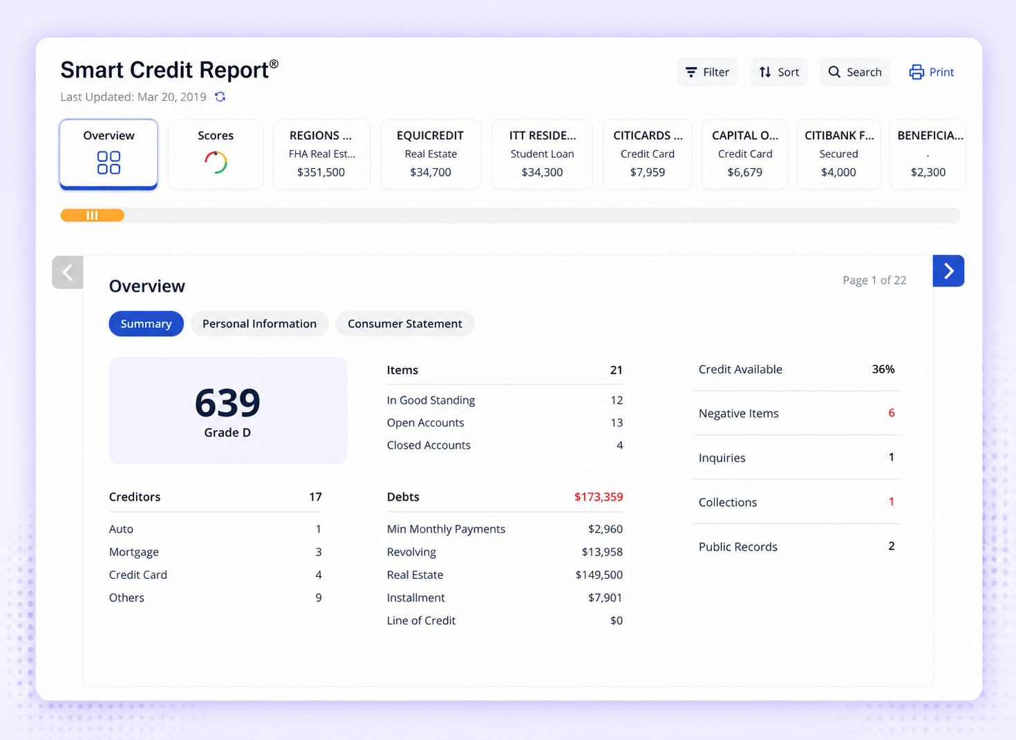 Smart Reports feature graphic