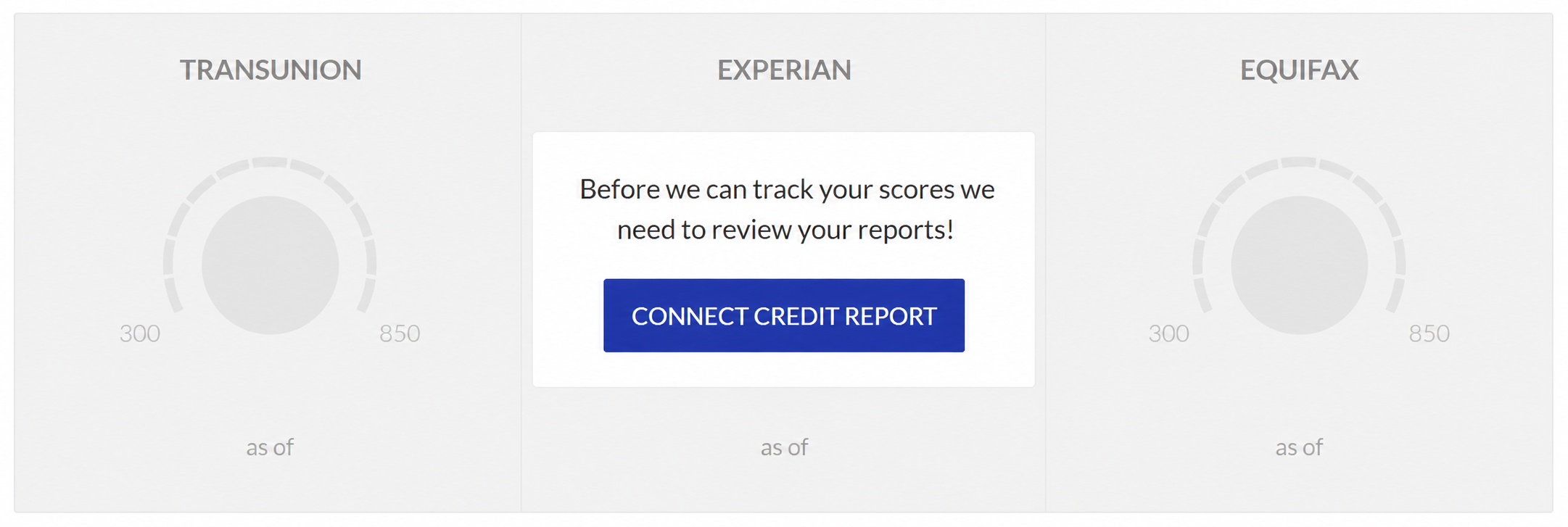Step 2 graphic: Connect Your Credit Profile
