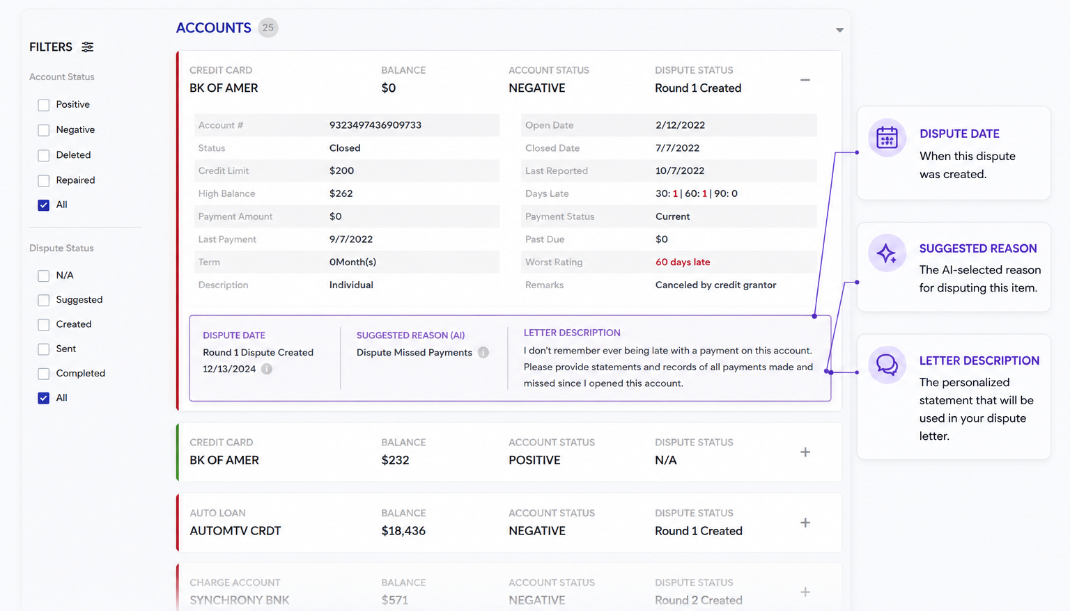 Step 3 graphic: Review Your Personalized Dispute Plan